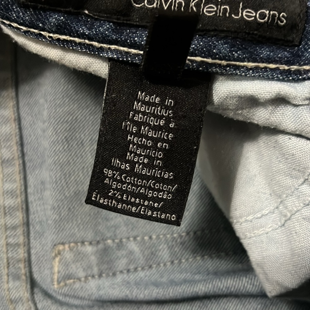Vintage Calvin Klein Y2K Ultimate Boot Cut Leg Jeans Size 28 / 6 Low Rise Retro - Picture 5 of 15